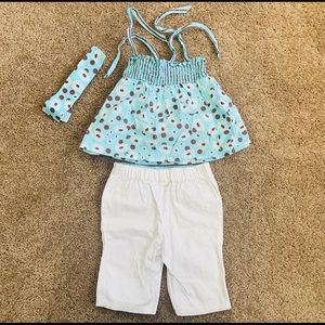 Jillian's Closet Baby 18 mos 3 Piece Outfit-Girls